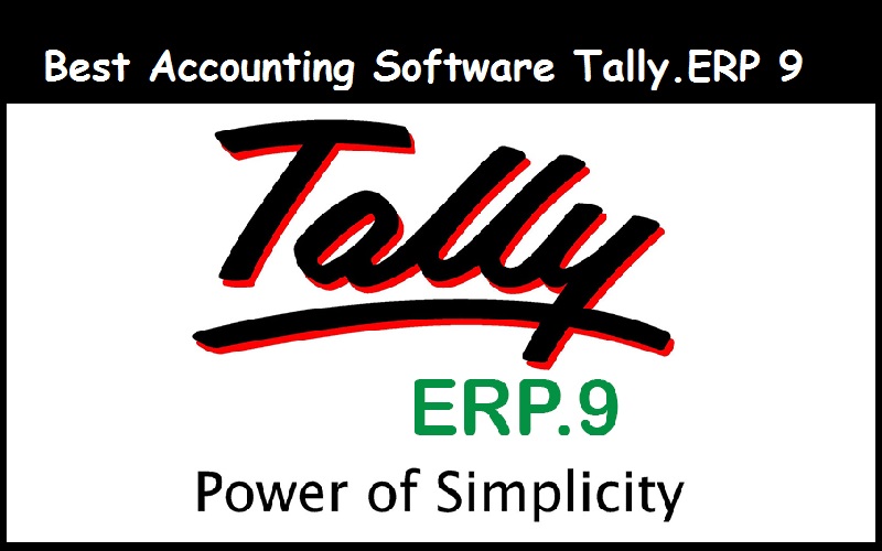 Best Accounting Software Tally.ERP 9