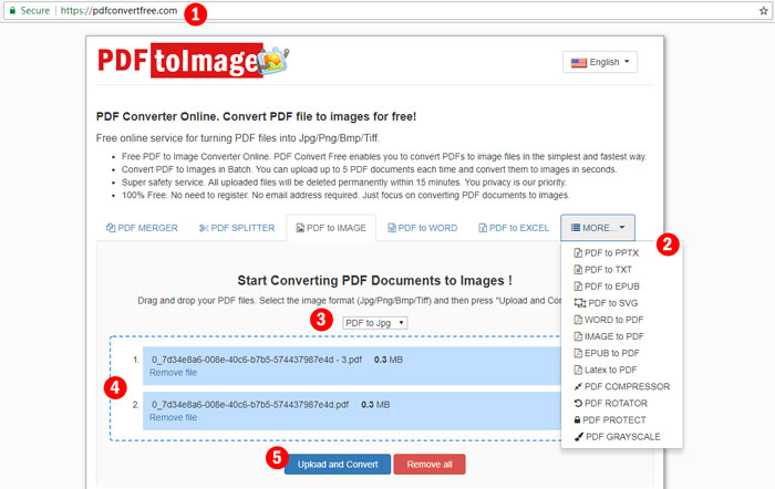convert pdf to image png jpg