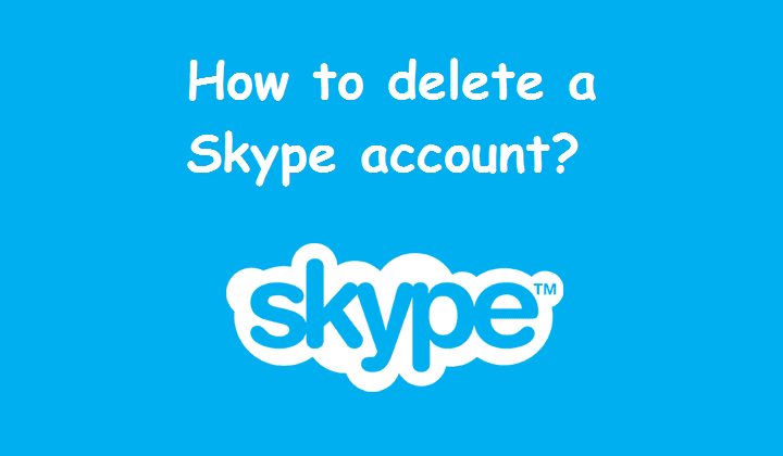 How to delete a Skype account