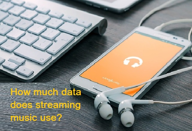 How much data does streaming music use