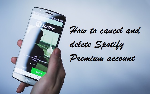 How to delete a Spotify account