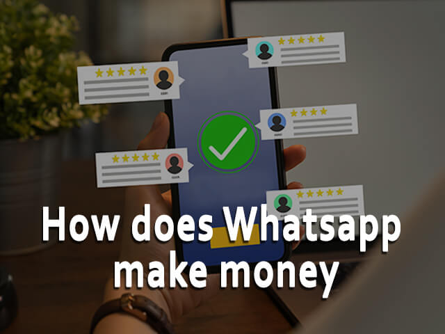 How does WhatsApp make money