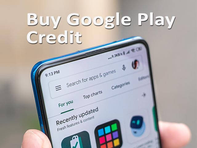 How to Buy Google Play Credit