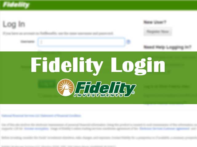 Fidelity Investment Login, Fidelity.com Login