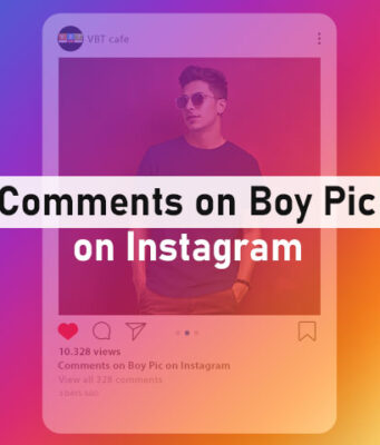 Comments on Boy Pic on Instagram